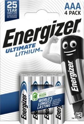 Pile ENERGIZER Ultimate Lithium x4 piles AAA