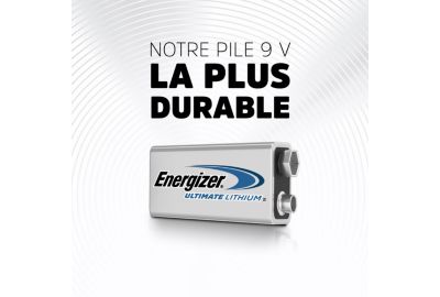 Pile ENERGIZER Ultimate Lithium x1 pile 9V
