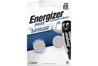 Pile ENERGIZER Ultimate Lithium 2 piles CR 2032