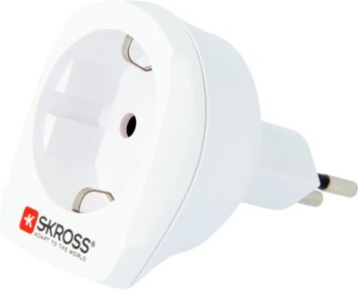 Adaptateur secteur SKROSS de voyage Europe vers Suisse