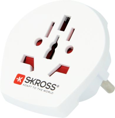 Adaptateur secteur SKROSS de voyage Monde vers Europe Adaptateur secteur SKROSS de voyage Monde vers Europe