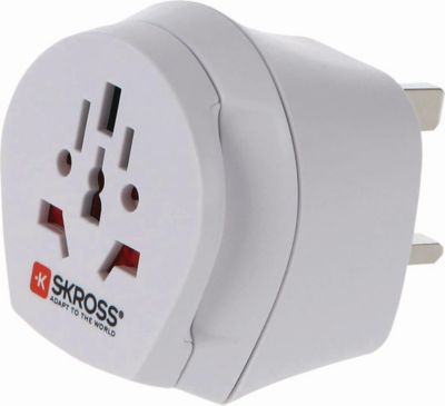 Adaptateur de voyage SKROSS 2-en-1 Universel pour Angleterre 13A