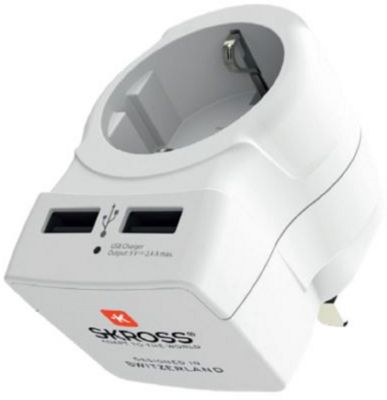 Adaptateur secteur SKROSS de voyage Europe vers Italie