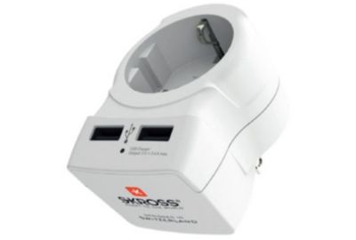 Adaptateur de voyage SKROSS Europe vers USA + USB