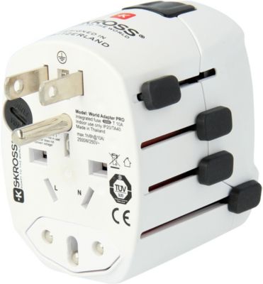 Adaptateur de voyage universel + 2 USB