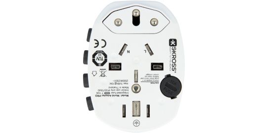Adaptateur de voyage SKROSS Universel avec prise 16A