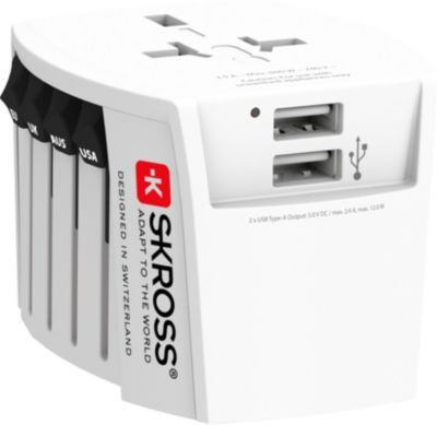 Adaptateur prise suisse tous pays ADAPTATEUR UNIVERSEL 49915310