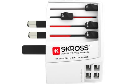 Adaptateur de voyage SKROSS Universel 4 USB