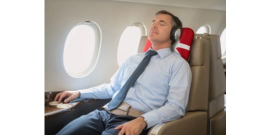 Coussin ergonomique SKROSS de voyage ROUGE