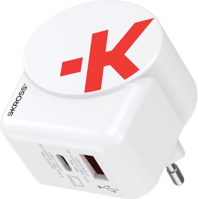 Chargeur SKROSS secteur USB A et C 65W