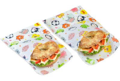 Sachets NUTS sandwich et snack cire d abeille x2