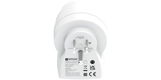 Adaptateur de voyage SKROSS Europe vers USA USB-A + USB-C