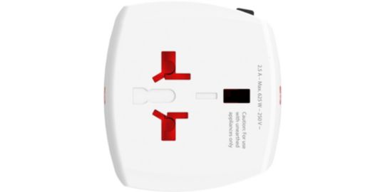 Adaptateur de voyage SKROSS pack duo (x2) Europe vers Royaume-Uni