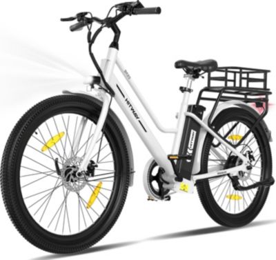 Vélo électrique HITWAY E-Bike HITWAY 27.5" BK8SL Blanc