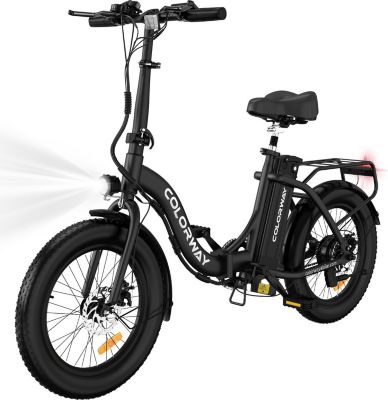 Vélo électrique COLORWAY COLORWAY Vélo électrique 20"*3.0 Noir