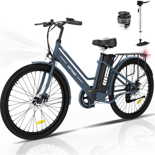 Velo electrique HITWAY Velo electrique HITWAY 26 BK8S Bleu