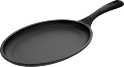 Poêle VICTORIA COOKWARE Pour Fajitas en Fonte Émaillée 25x18 cm