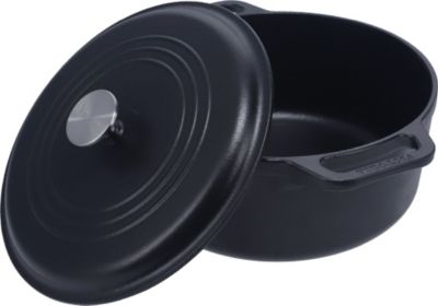 Cocotte VICTORIA COOKWARE 29 cm, Dutch Oven 6,6L,Sans PTFE et PFOA