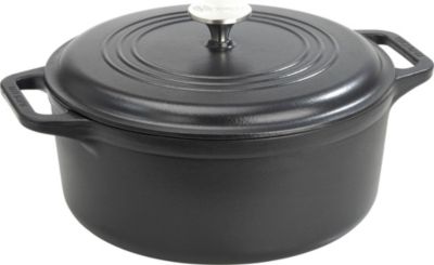 Cocotte VICTORIA COOKWARE 27 cm, Dutch Oven 5,7L,Sans PTFE et PFOA