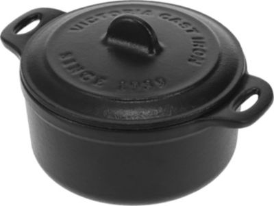 Mini cocotte VICTORIA COOKWARE 10 cm, 0,3L, 1-2 Portions, sans PFOA
