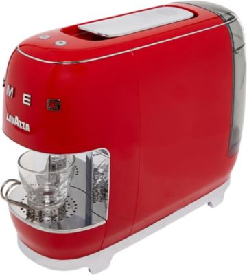 Cafetière à dosette LAVAZZA Smeg rouge