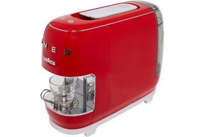 Cafetière à dosette LAVAZZA Smeg rouge