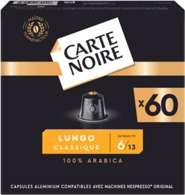 Capsules CARTE NOIRE Espresso Lungo Mega format x60