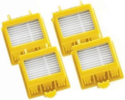 Kit de réparation IROBOT kit 4 filtres hepa pour roomba series 70