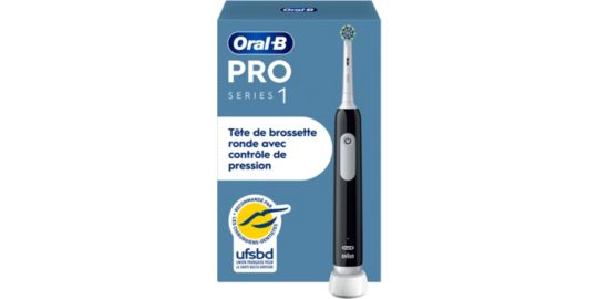 Brosse à dents électrique ORAL-B Pro 1 Noire Cross Action