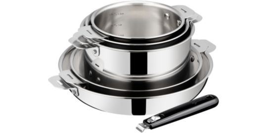 Batterie de cuisine LAGOSTINA Esperta triply 6 pcs + poignee