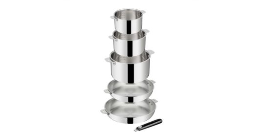 Batterie de cuisine LAGOSTINA Esperta triply 6 pcs + poignee