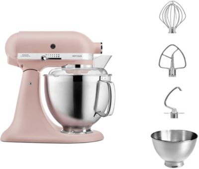 Robot pâtissier KITCHENAID 5KSM185PSEFT Rose Plume
