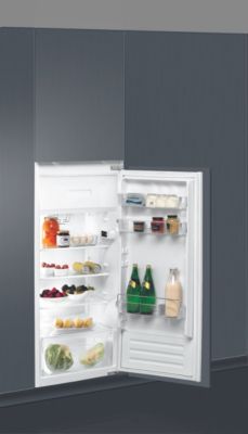 Réfrigérateur 1 porte en verre noir JDE-600R BL