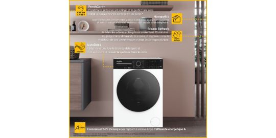 Lave linge hublot WHIRLPOOL WPMB911WADSFR