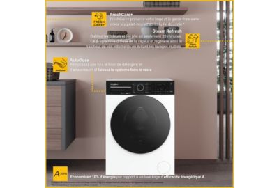 Lave linge hublot WHIRLPOOL WPM27WADSFR