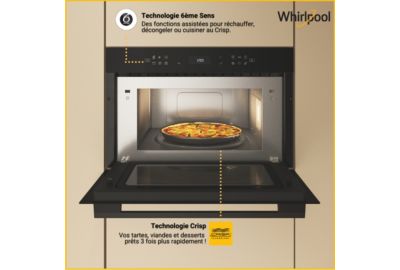 Micro ondes grill encastrable WHIRLPOOL WMD7O4TBF
