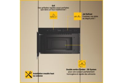 Micro ondes encastrable WHIRLPOOL WM22574BXF