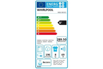 SL Front WHIRLPOOL HDLX 80311