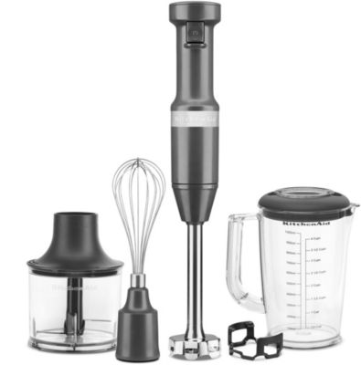 Mixeur KITCHENAID Mixeur Plongeant filaire gris 5KHBV83EDG