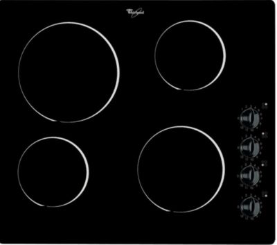 Whirlpool Plaque De Cuisson Vitrocéramique 4 Zones Akt8090ne