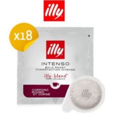 Dosette ESE ILLY Illy torréfaction intense - 18 dosettes