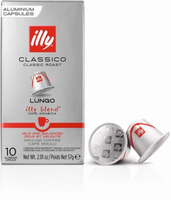 Capsules ILLY 10 Capsules compatibles Classico Lungo