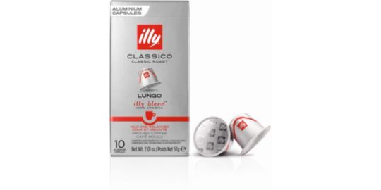 Capsules ILLY 10 Capsules compatibles Classico Lungo