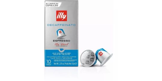 Capsules ILLY 10 Capsules compatibles Décaféiné 57g