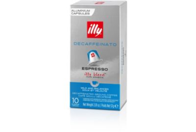 Capsules ILLY 10 Capsules compatibles Décaféiné 57g