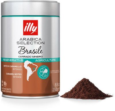 Café moulu ILLY Arabica Selection Brésil Cerrado Mineiro