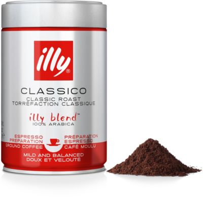Café Moulu Illy Boite 250G Espresso Moulu Classique