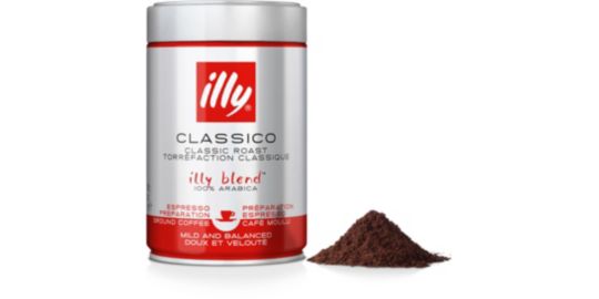 Café moulu ILLY filtre Classico 250g