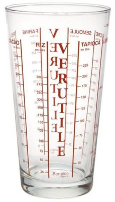 Verre doseur BORMIOLI ROCCO verre mesureur 58 cl Verutile