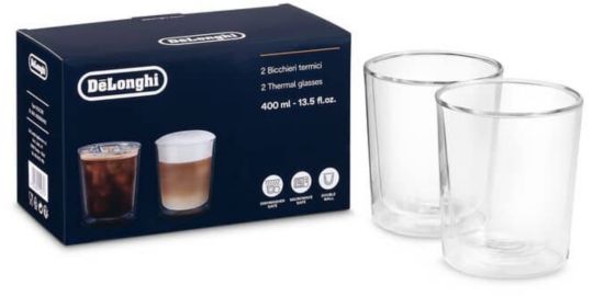 Verre DELONGHI DLSC318 2GLASS COLD DRINKS SMALL